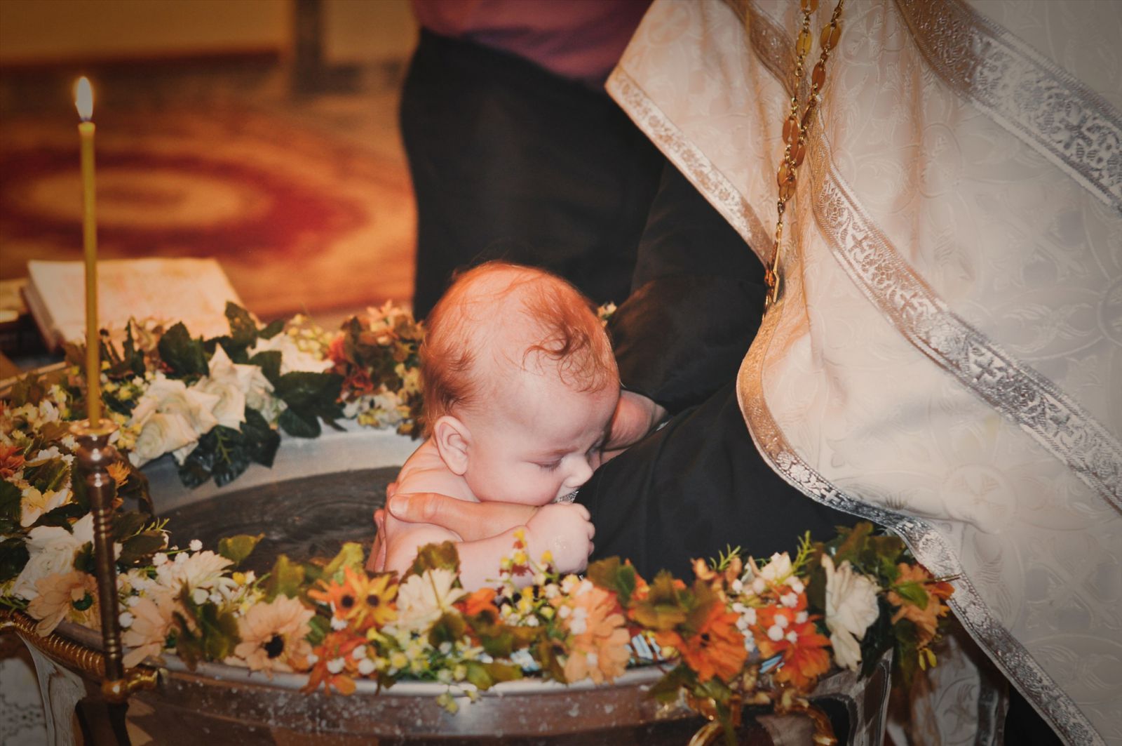 крещение малыша