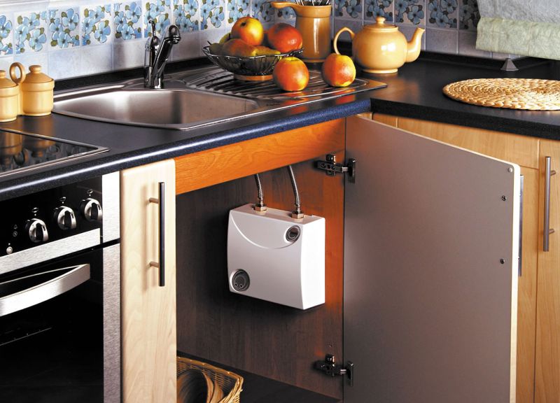 компактный водонагреватель для кухни 